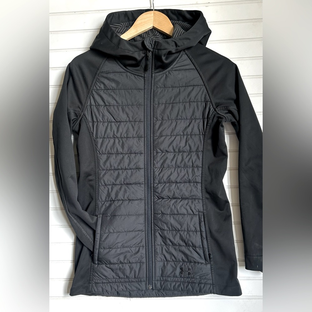 UNDER ARMOUR womens size xs black Storm jacket